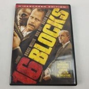 16 Blocks (2016 Film) DVD Movie Bruce Willis